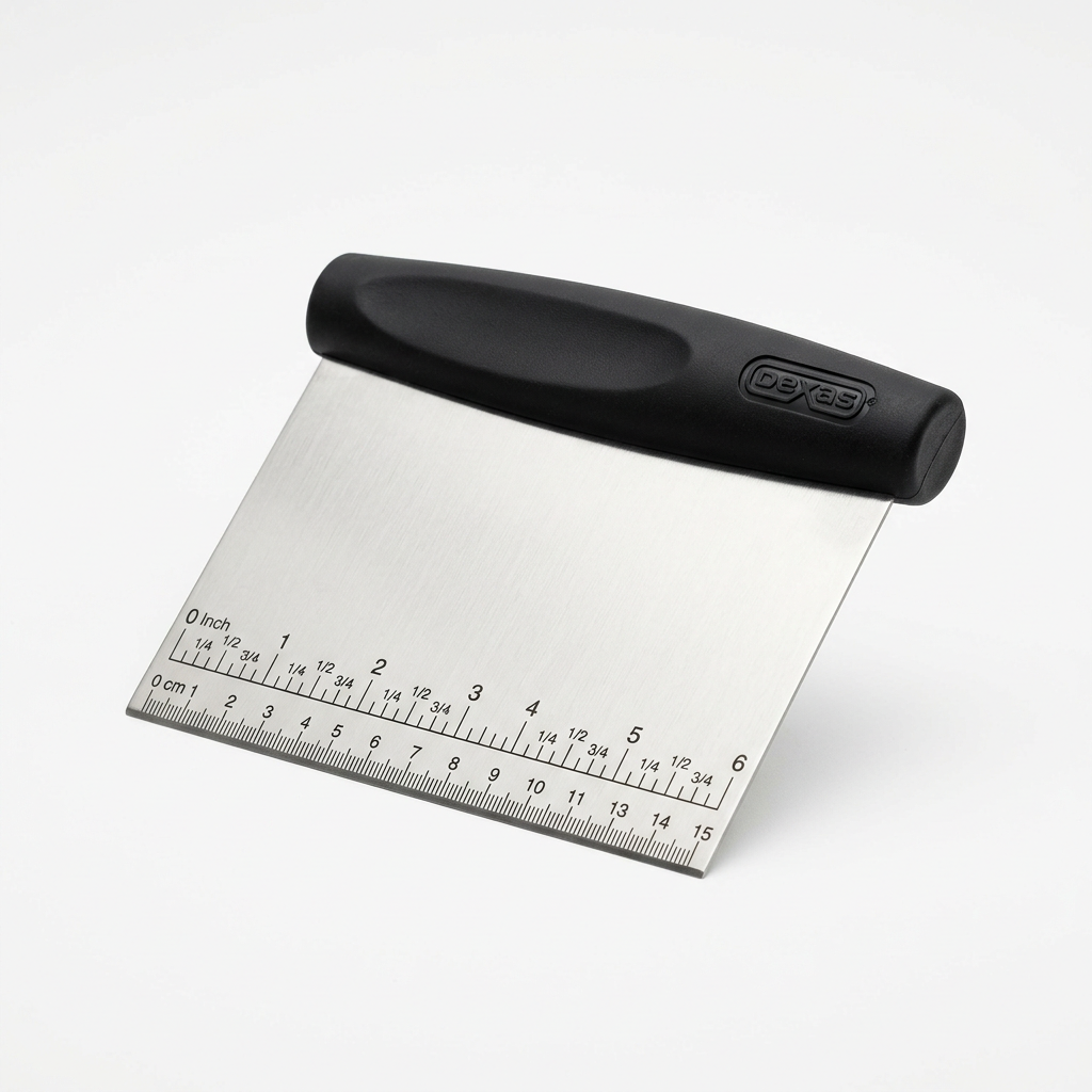 Dexas Stainless Steel Bench Scraper