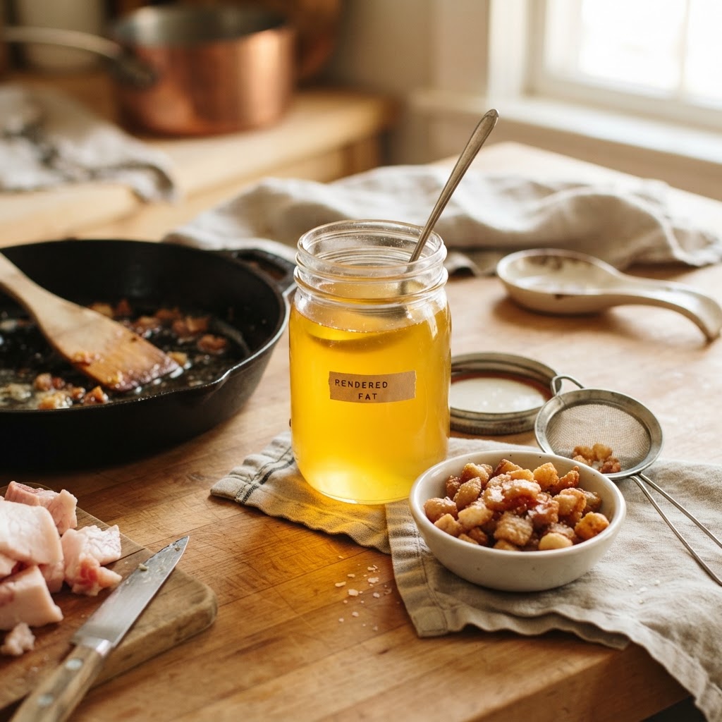 The Home Cook’s Guide to Fat Rendering: How to Transform Scraps Into Liquid Gold for Superior Flavor and Texture