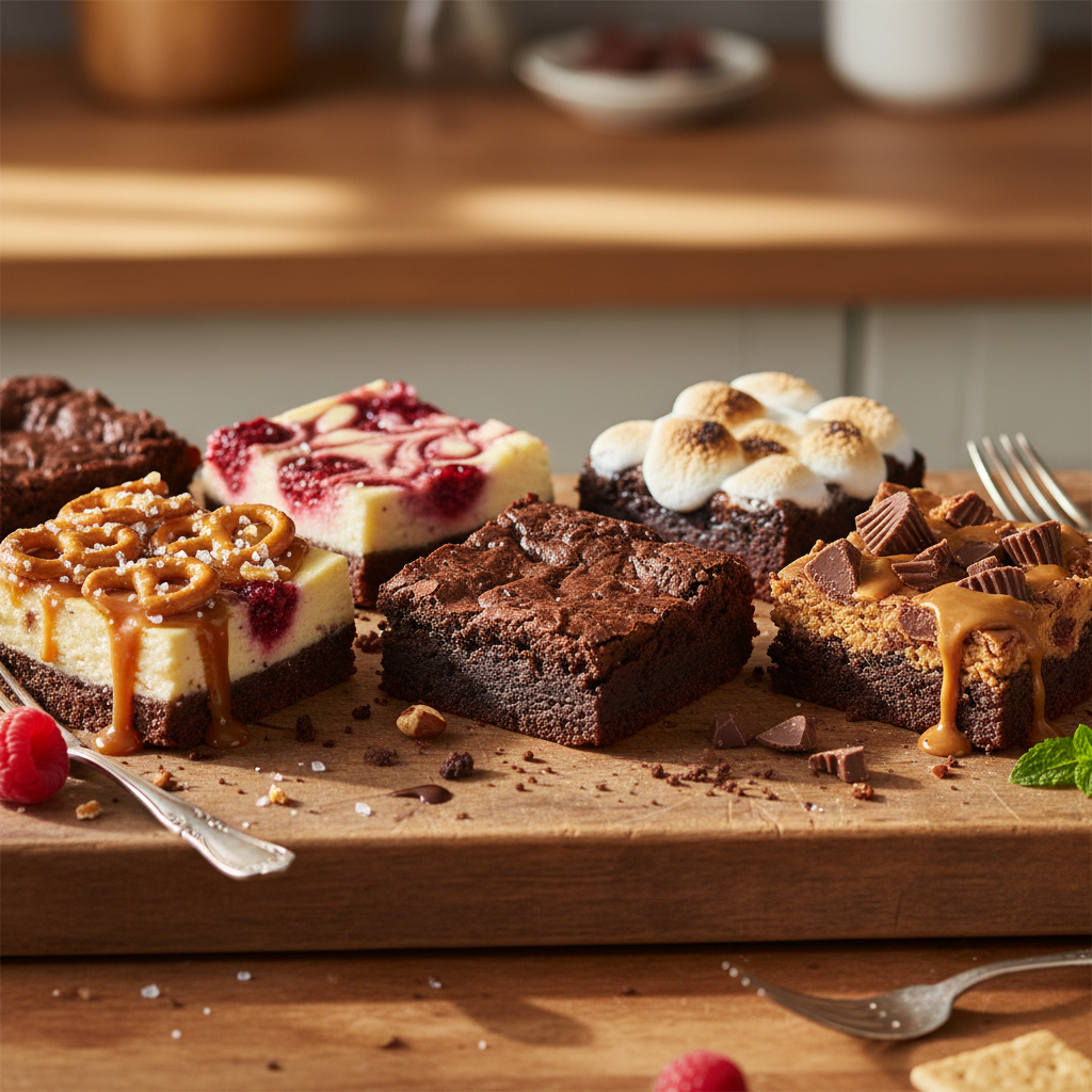 Decadent Brownie Variations: 5 Unique Twists on a Classic Recipe to Indulge Your Sweet Tooth