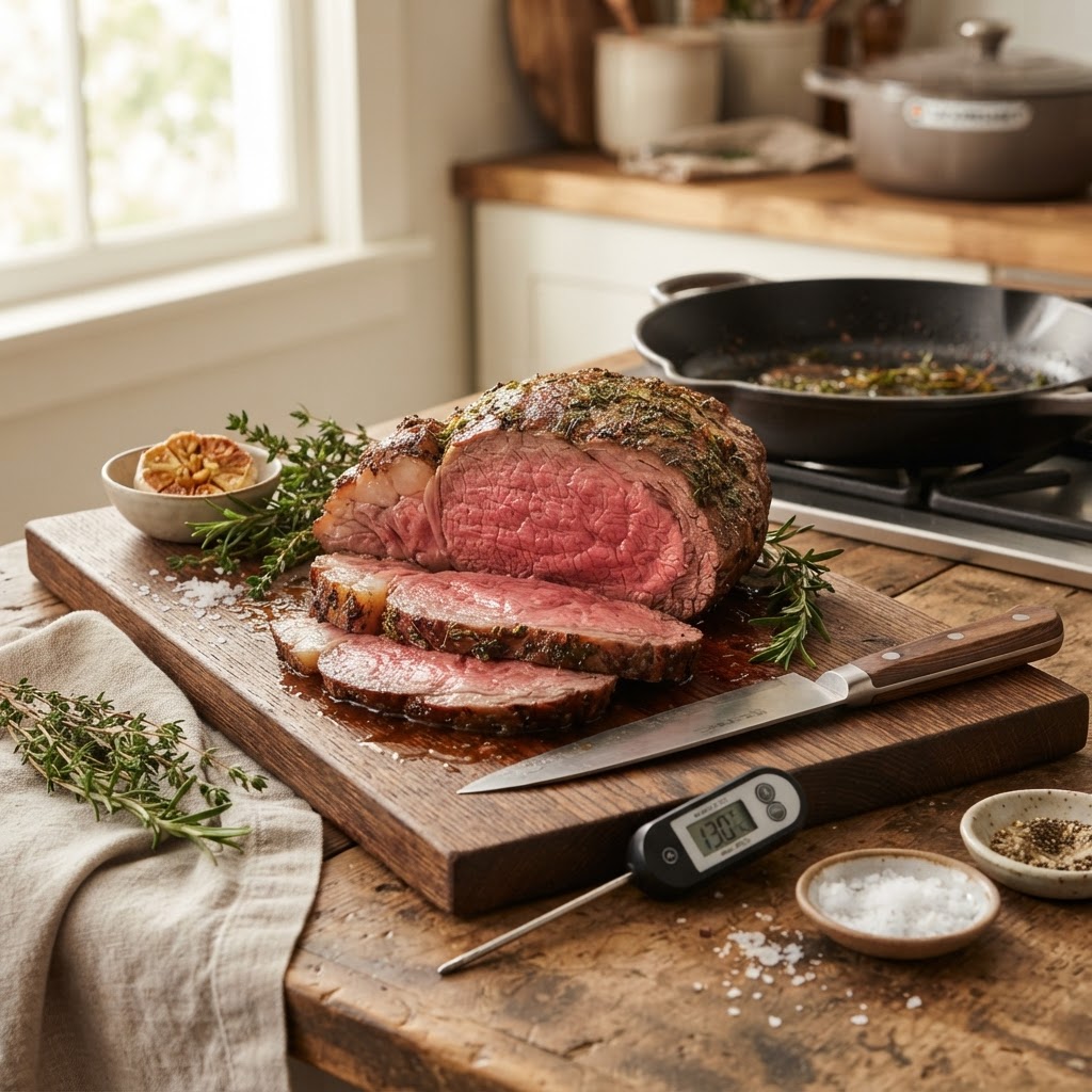 The Home Cook’s Guide to Carryover Cooking: Mastering Residual Heat Ratios for Perfectly Succulent Roasts and Proteins