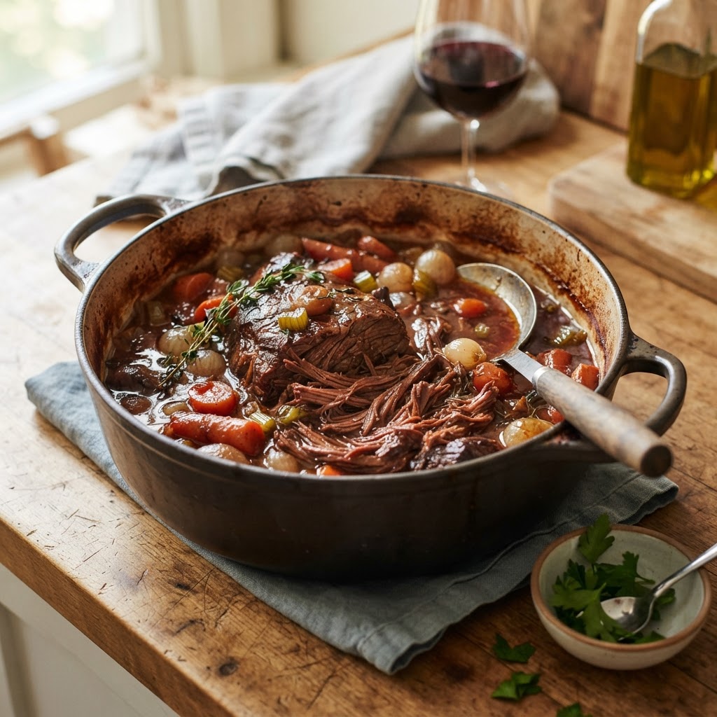 The Home Cook’s Guide to Collagen Breakdown: Mastering Low-and-Slow Braising for Tender, Succulent Meat and Rich Gravies