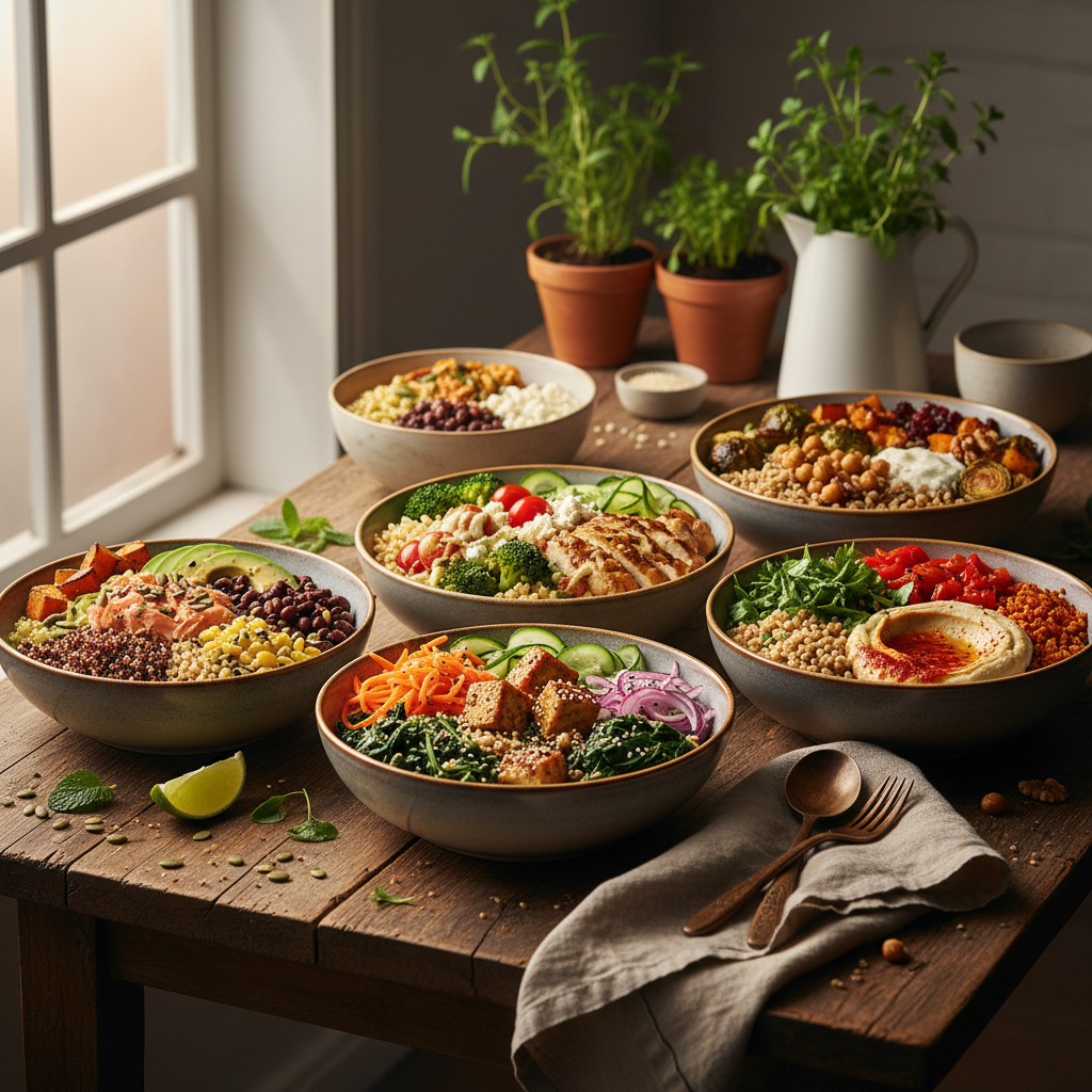 5 Deliciously Nutritious Grain Bowls to Supercharge Your Weekday Lunches