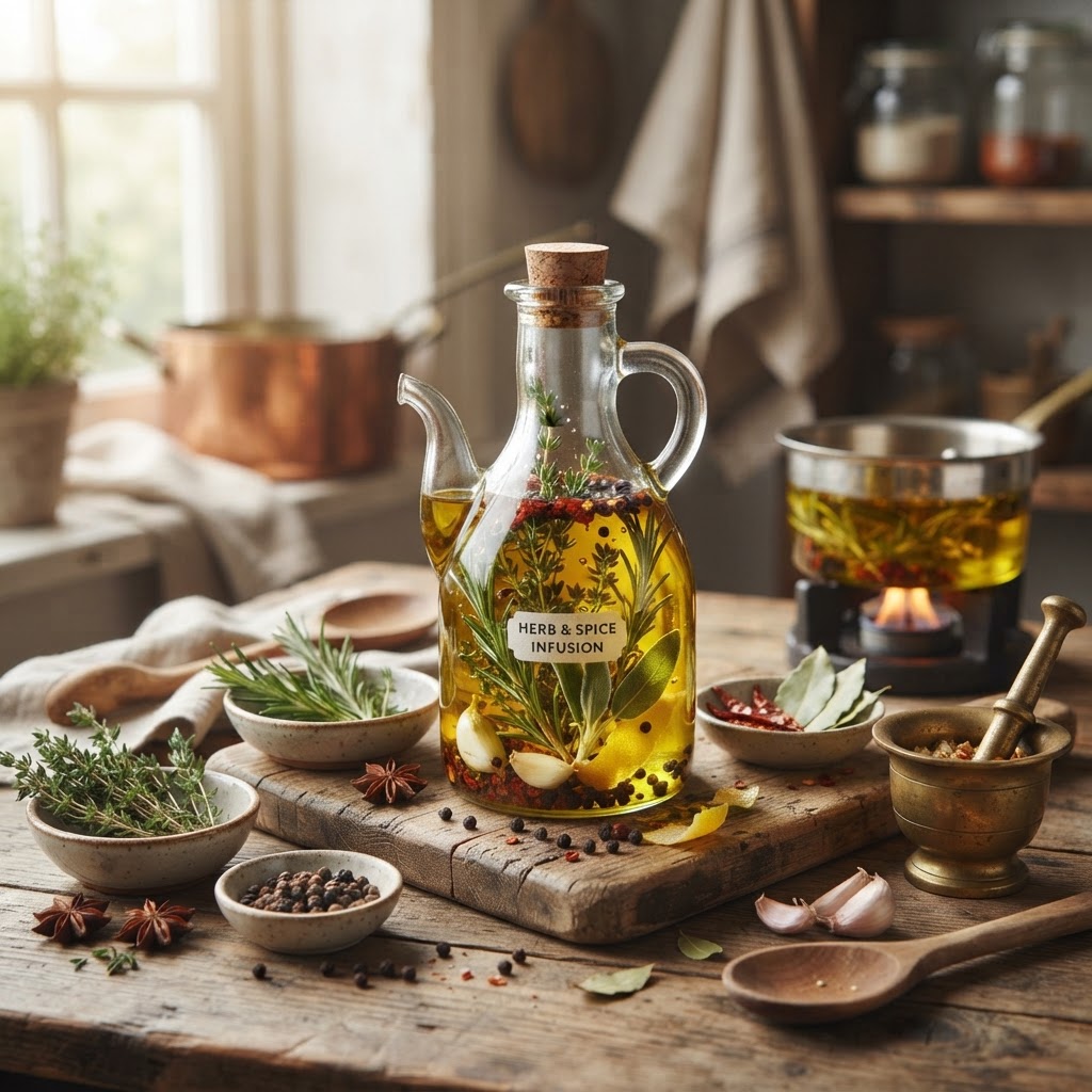 The Art of Infusion: Techniques for Extracting Maximum Flavor from Herbs and Spices