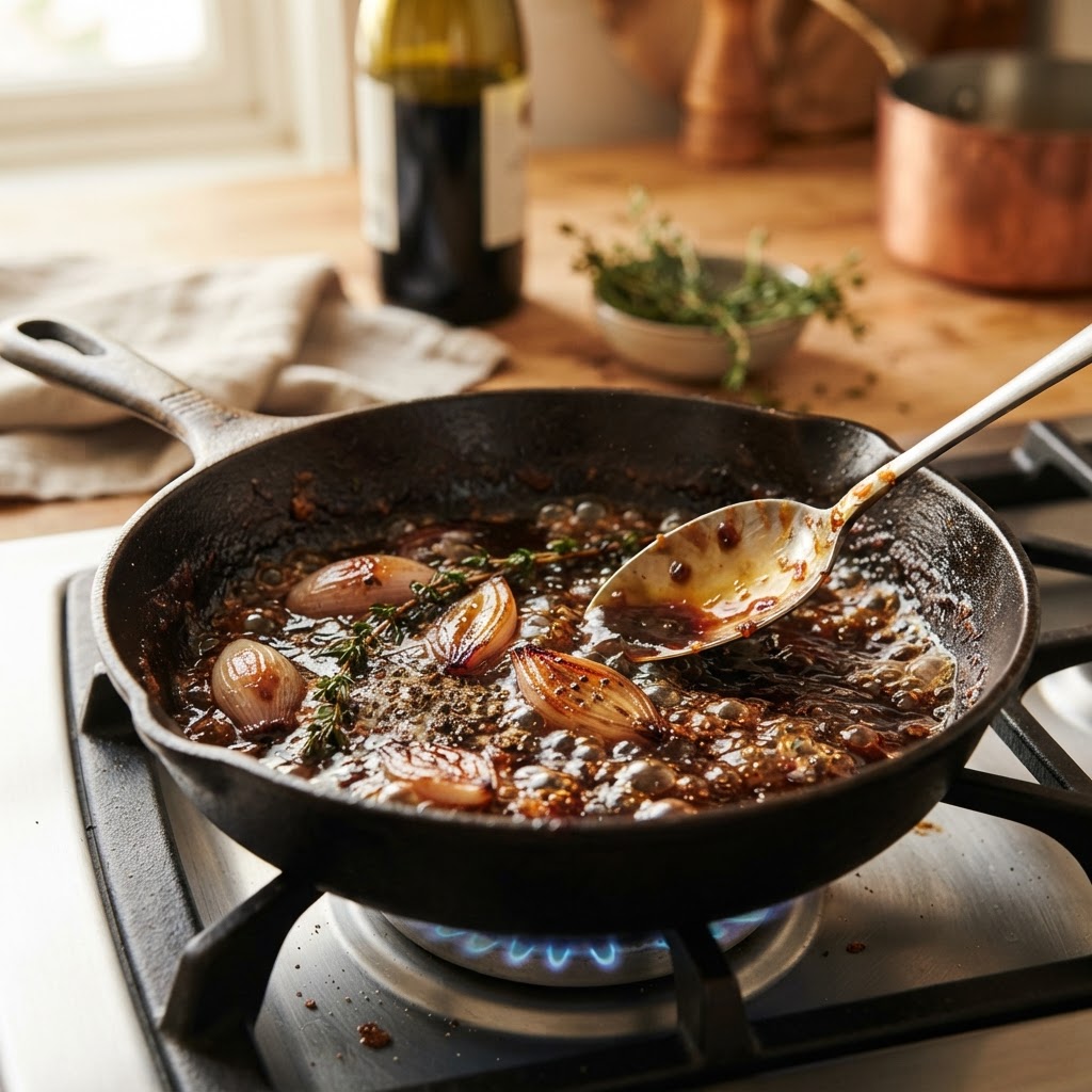 The Art of the Reduction: Mastering Concentration and Intensity in Pan Sauces