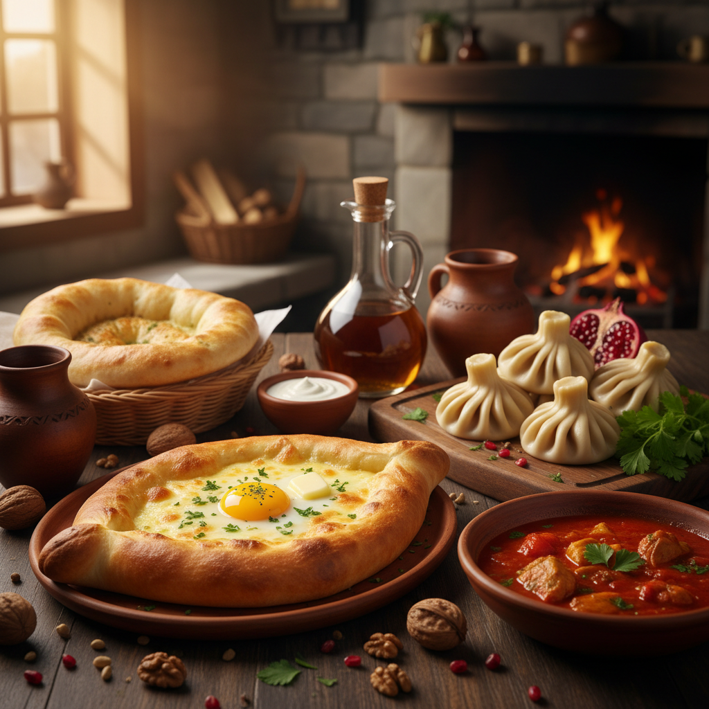 Unlocking the Secrets of Traditional Georgian Cuisine: Khachapuri, Khinkali, and Beyond