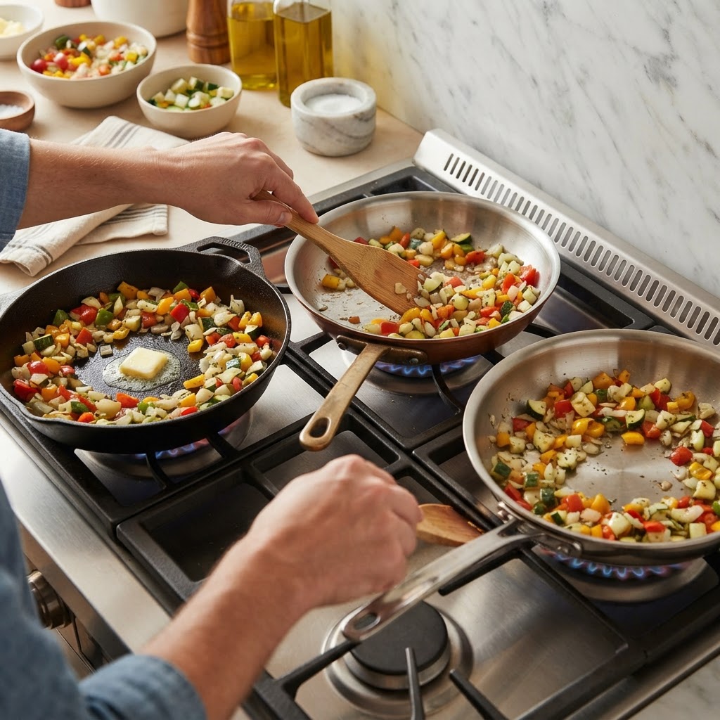 The Home Cook’s Guide to Thermal Conductivity: How Vessel Material Affects Cooking Speed and Evenness
