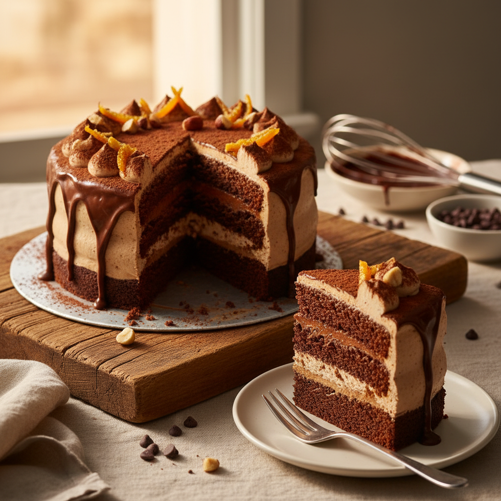 Perfecting the Art of Layering Flavors in Decadent Chocolate Cake: Tips and Tricks for Home Baker