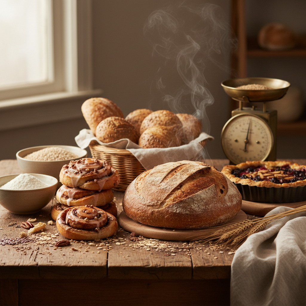 The Ultimate Guide to Baking with Whole Grains: Transform Your Bread and Pastries