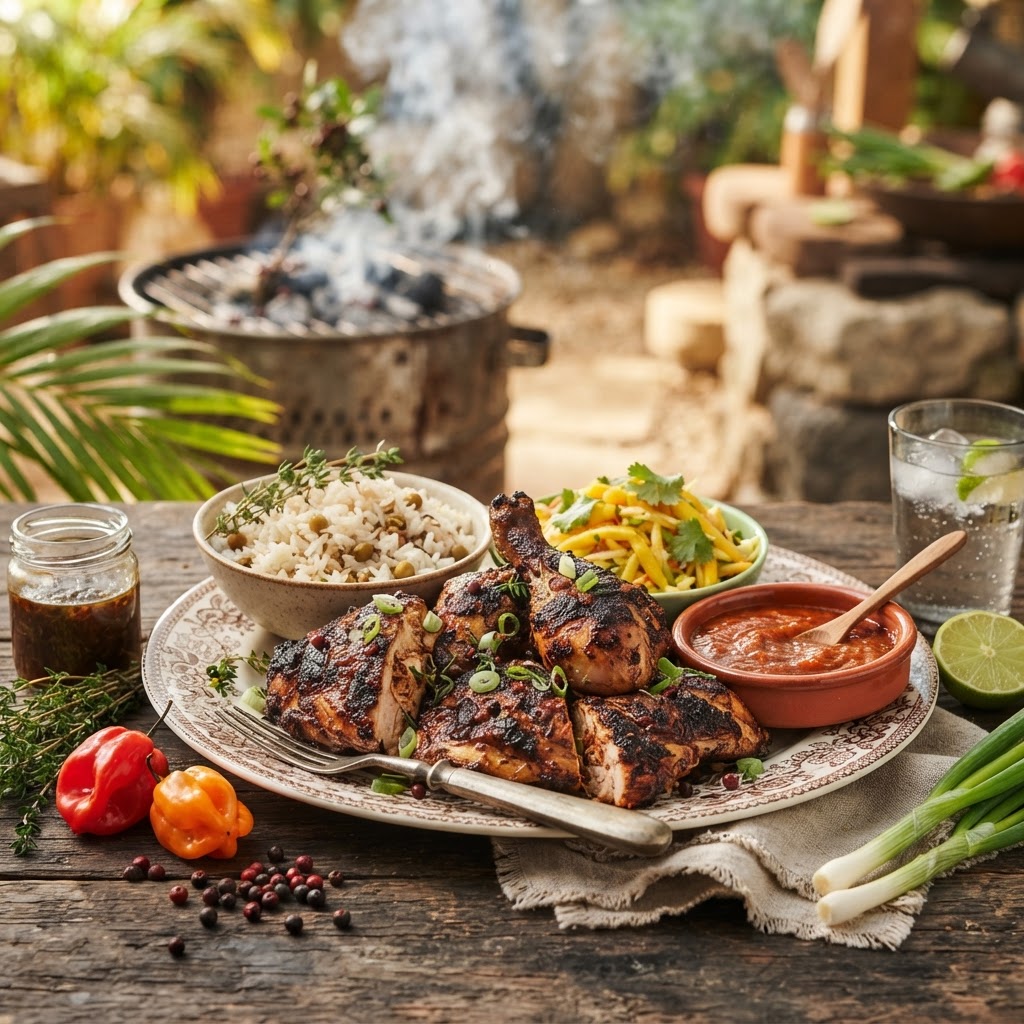 The Home Cook's Guide to Caribbean Jerk: Mastering Pimento-Wood Smoke and Scotch Bonnet Marinades for Authentic Island Flavor