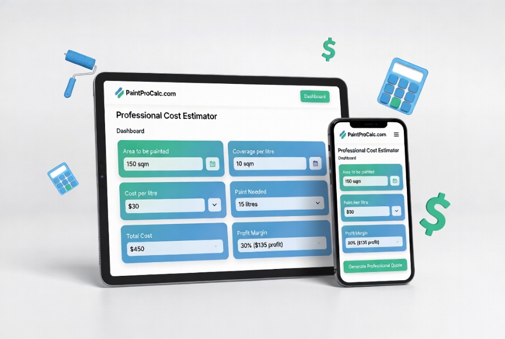 PaintProCalc Cost Estimator — paint estimation tool for contractors and homeowners