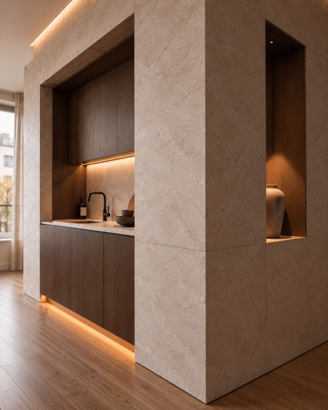 Appartement minéral – Neuilly-sur-Seine à Neuilly-sur-Seine – vue 2