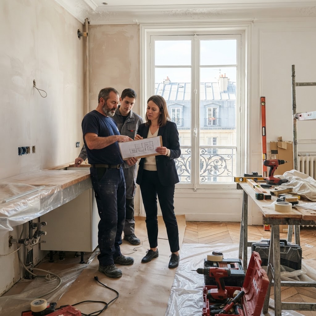 Courtier en travaux à Neuilly-sur-Seine : clarifier le suivi de chantier