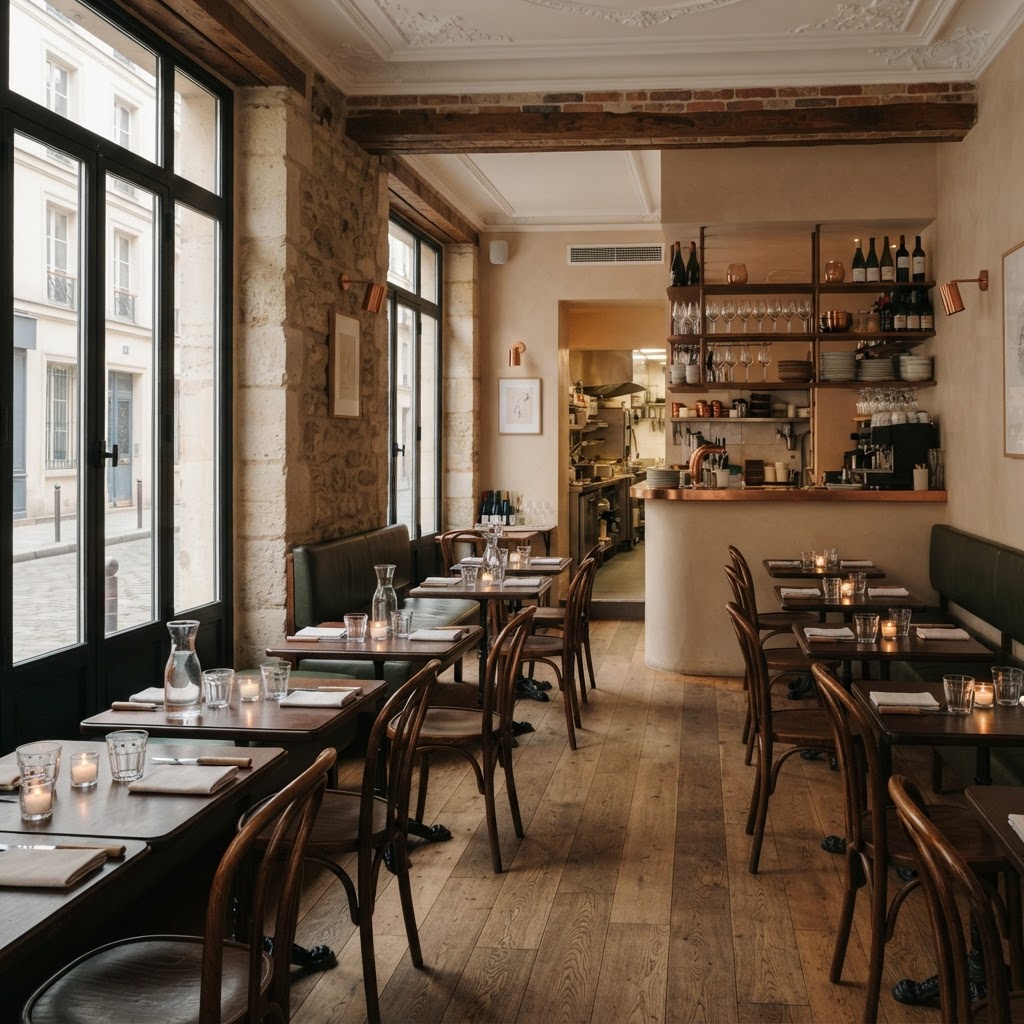 Restaurant à Paris : concevoir une salle fluide pour le service