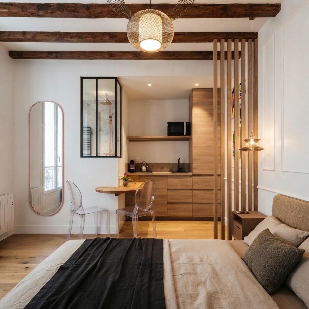 Studio – Paris 2 à Paris 2 – vue 2