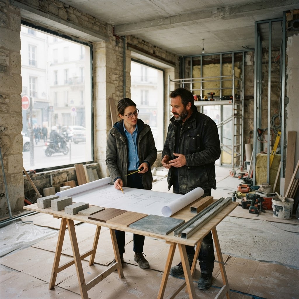 Devis de travaux pour un local commercial à Paris : comparer à périmètre égal