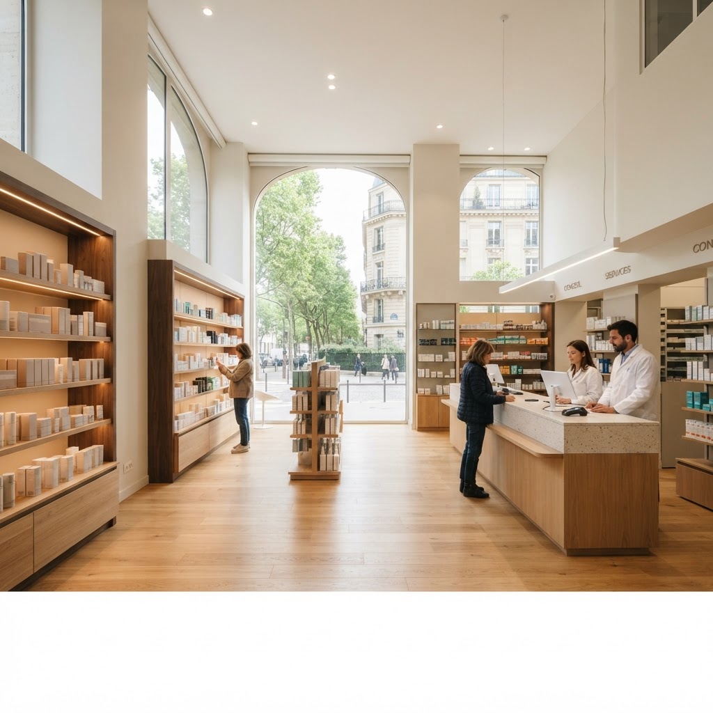 Pharmacie à Neuilly-sur-Seine : concilier accueil et accessibilité