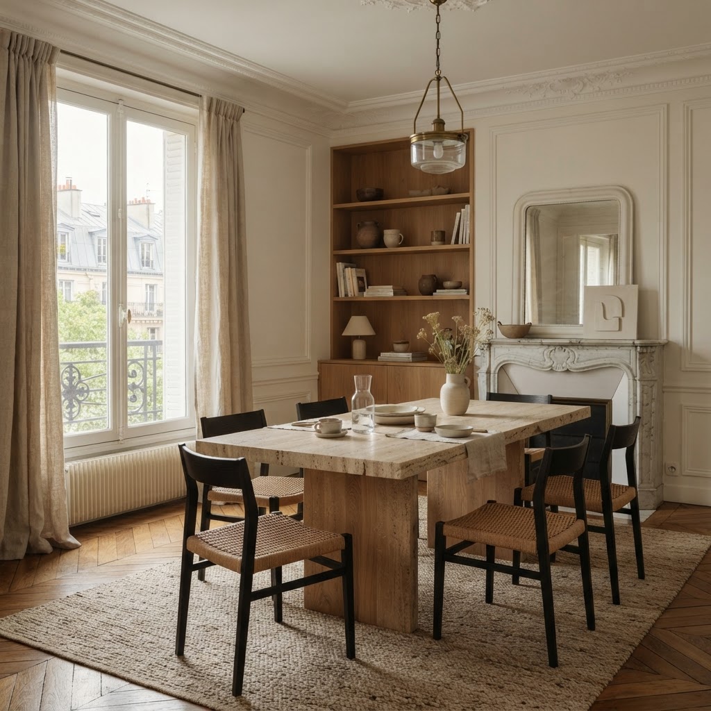 Décorer un appartement ancien à Paris 17 : choisir des matières qui durent