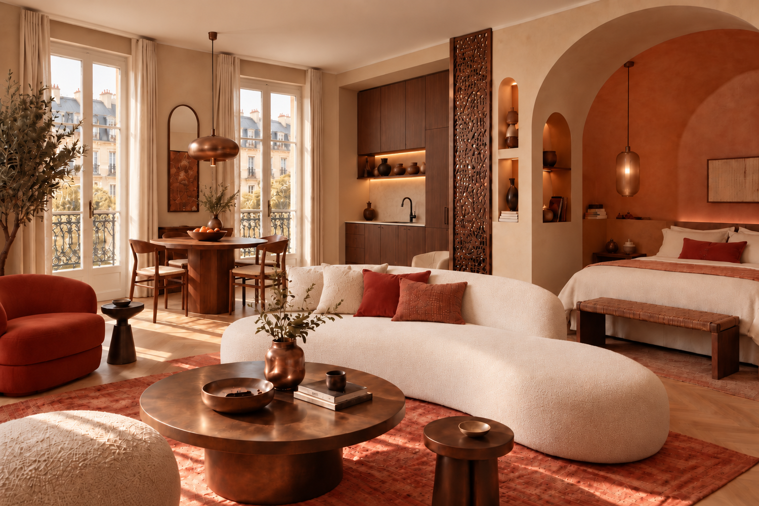 Studio oriental – Paris 18 à Paris – vue 1