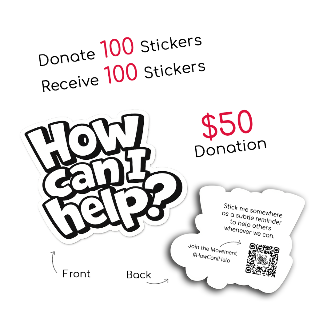Donate 100 Stickers - $50 Donation