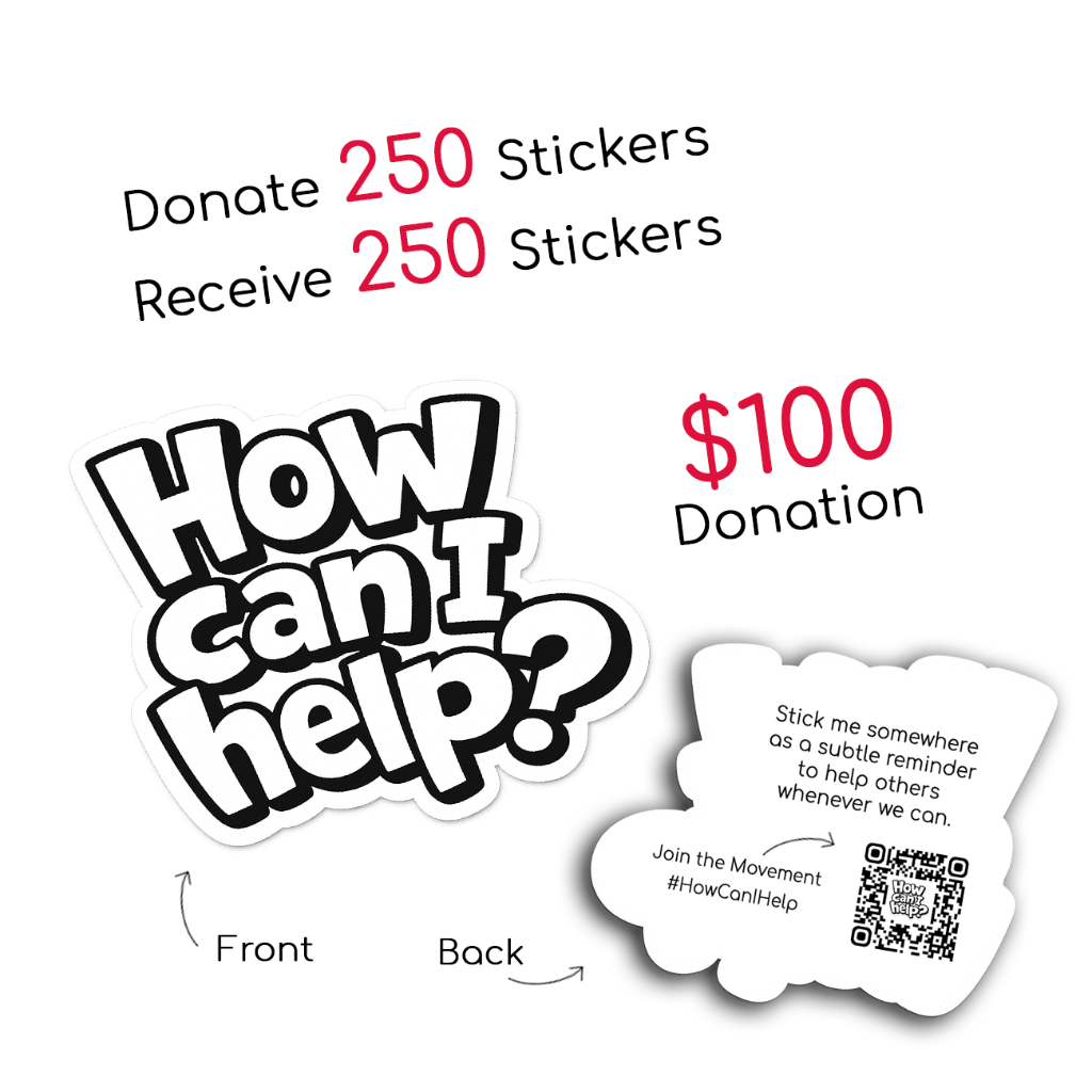 Donate 250 Stickers - $100 Donation