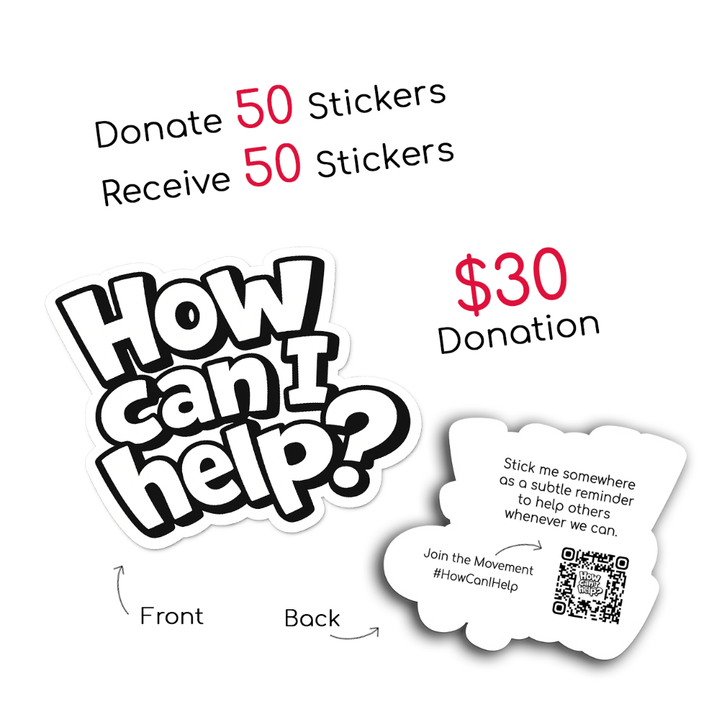 Donate 50 Stickers - $30 Donation