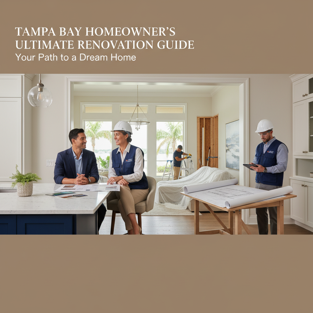 Homeowner meeting with contractor and reviewing plans during a home improvement project