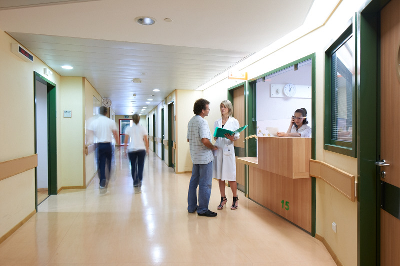 Reception lobby