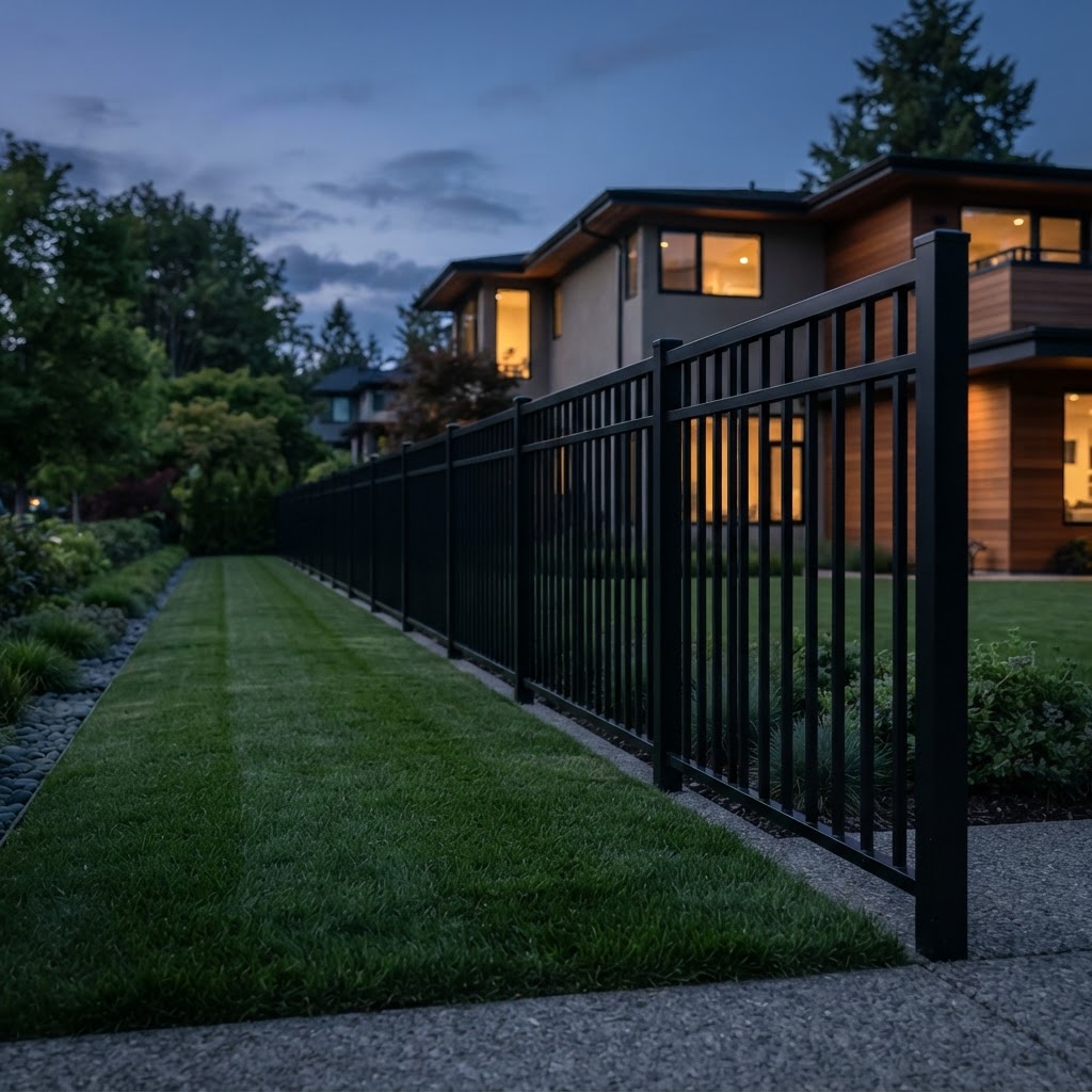 Aluminum Property Fence