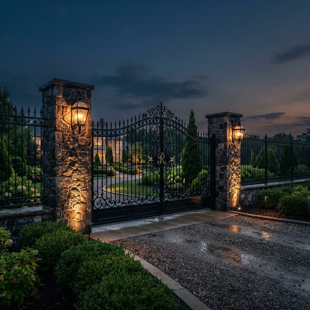 Premium fence detail