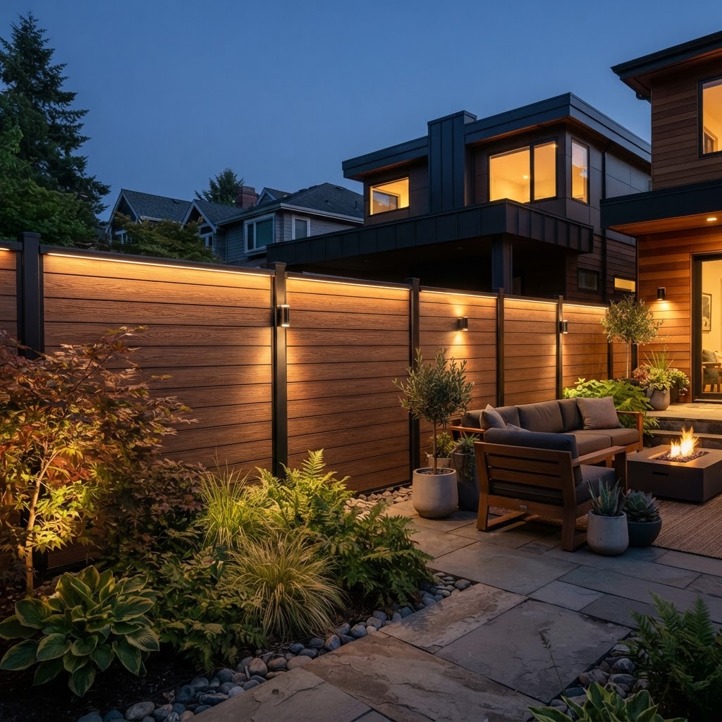 Horizontal Privacy Fence