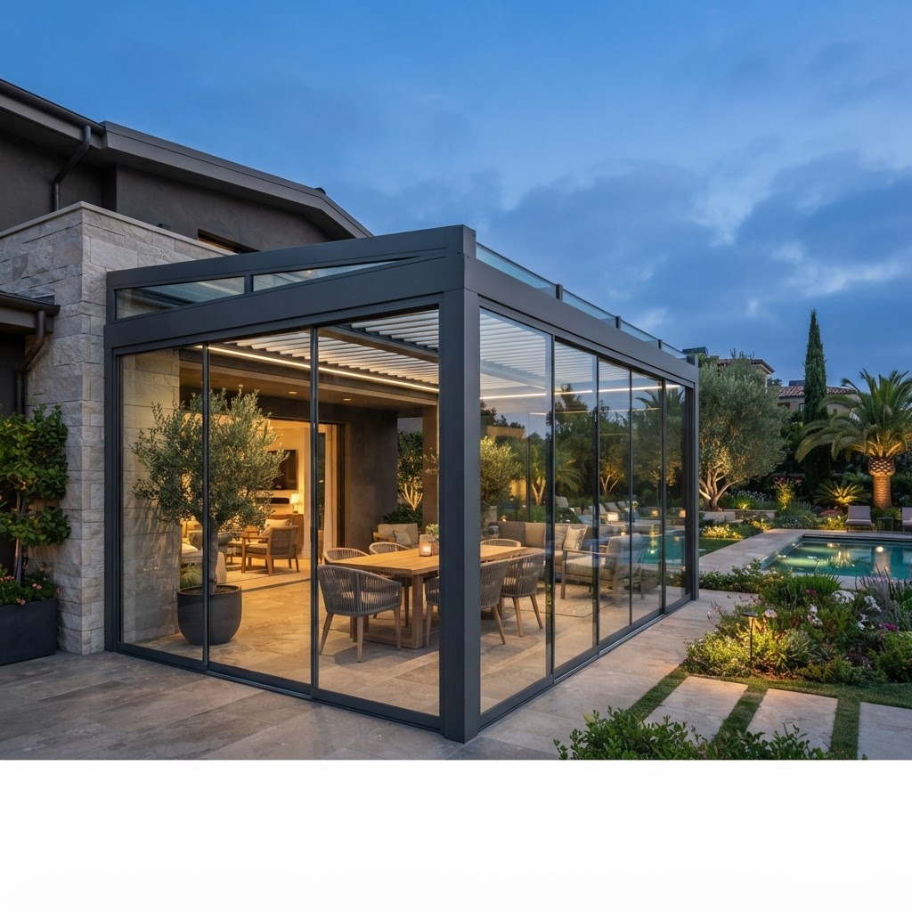 Outdoor Glass Room