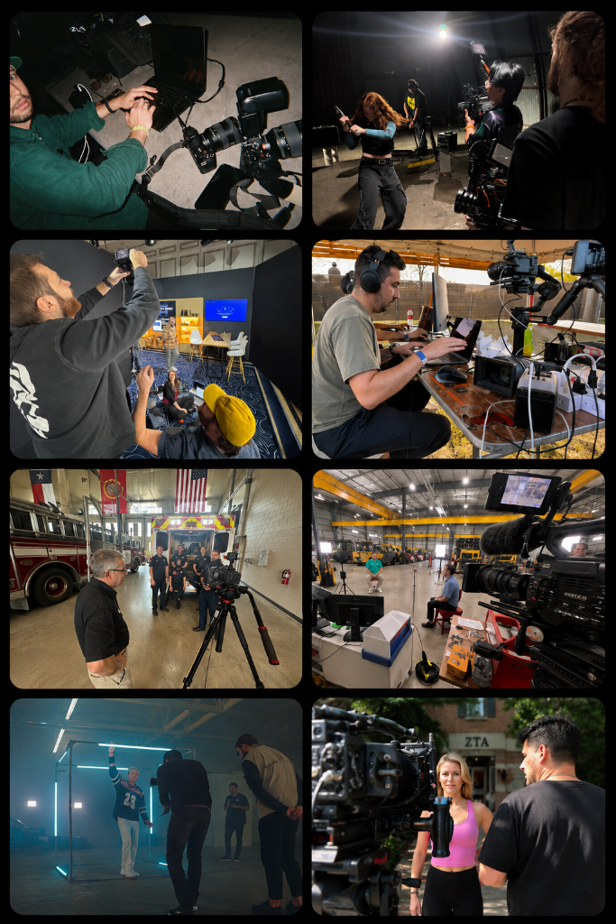 Behind the scenes