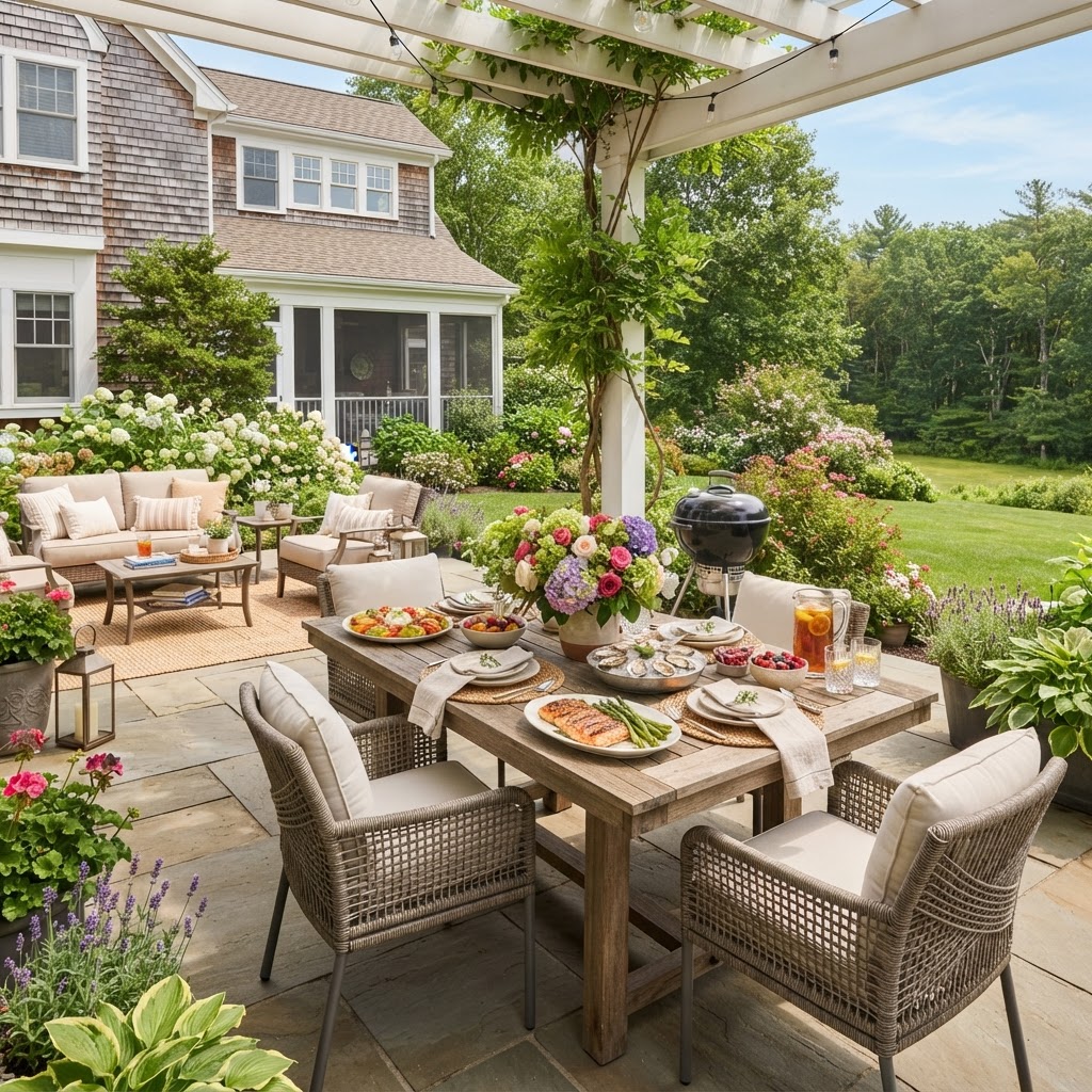 Savoring July: Summer Entertaining, Decor, and MA Real Estate