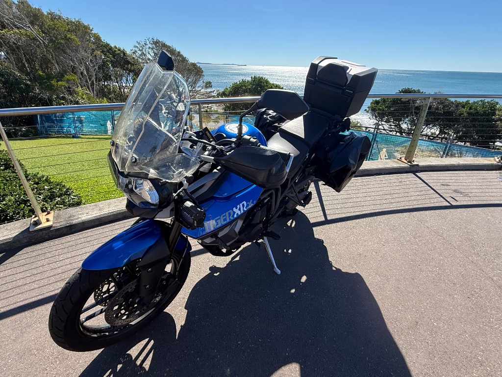 Triumph Tiger XRX800 BLUE Soft Pannier Bags