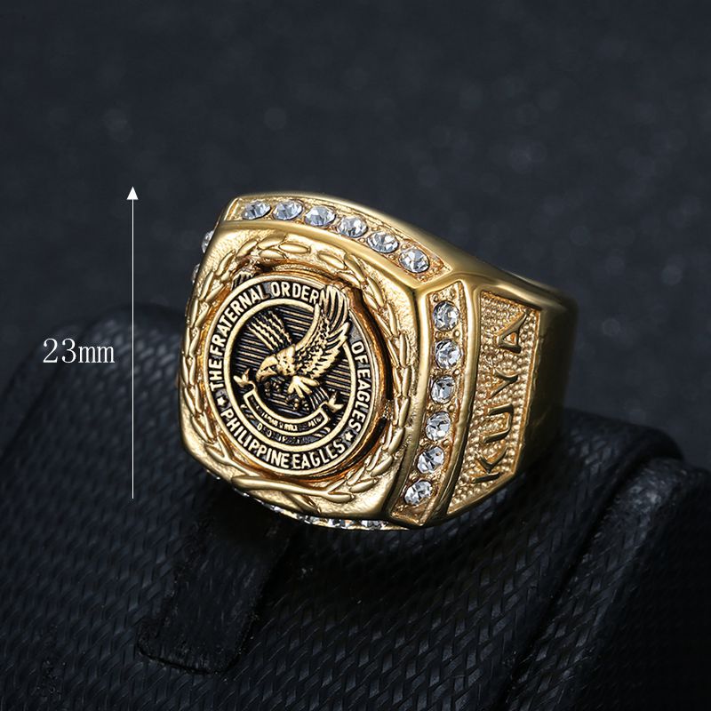 Philippine Eagles 1979 Fraternal Order Signet Ring — view 3