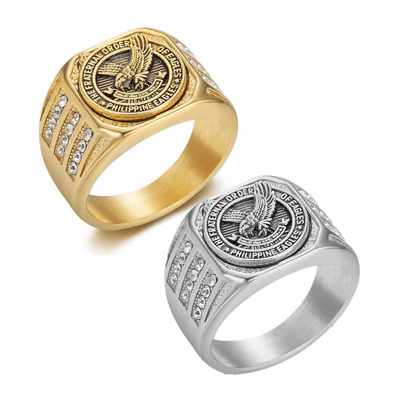 Philippine Eagles Fraternal Order Signet Ring — Rings | MAOLE Fine Jewelry