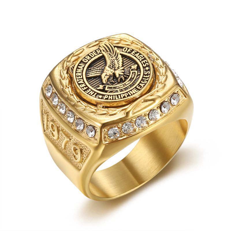 Philippine Eagles 1979 Fraternal Order Signet Ring — Rings | MAOLE Fine Jewelry