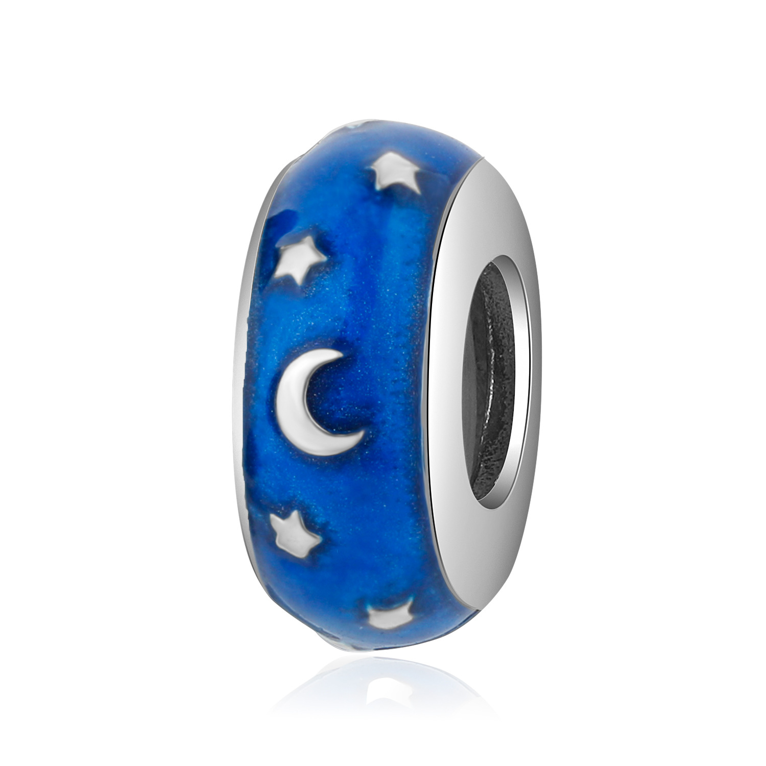 Creative Star Series 925 Sterling Silver Charm Bead - 4 Styles 6