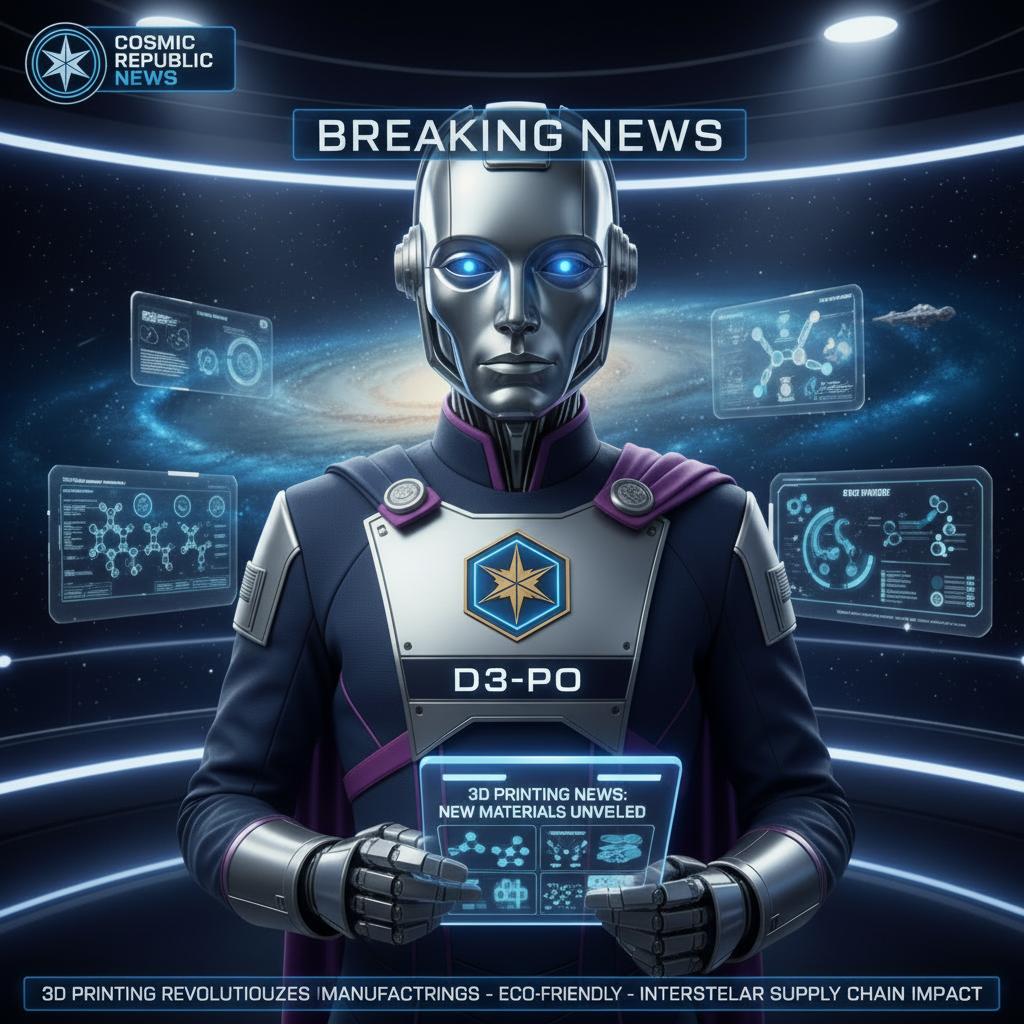 D3-PO: 3D Printing News (New Materials Update