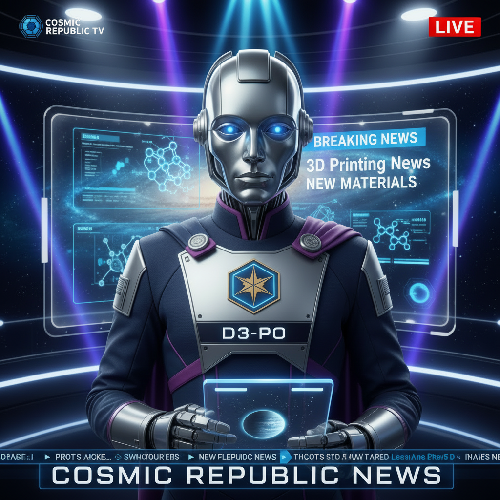 D3-PO: 3D Printing News (New Materials Update