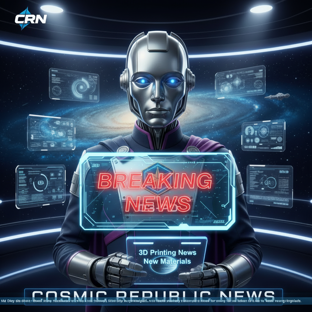 D3-PO: 3D Printing News (New Materials Update