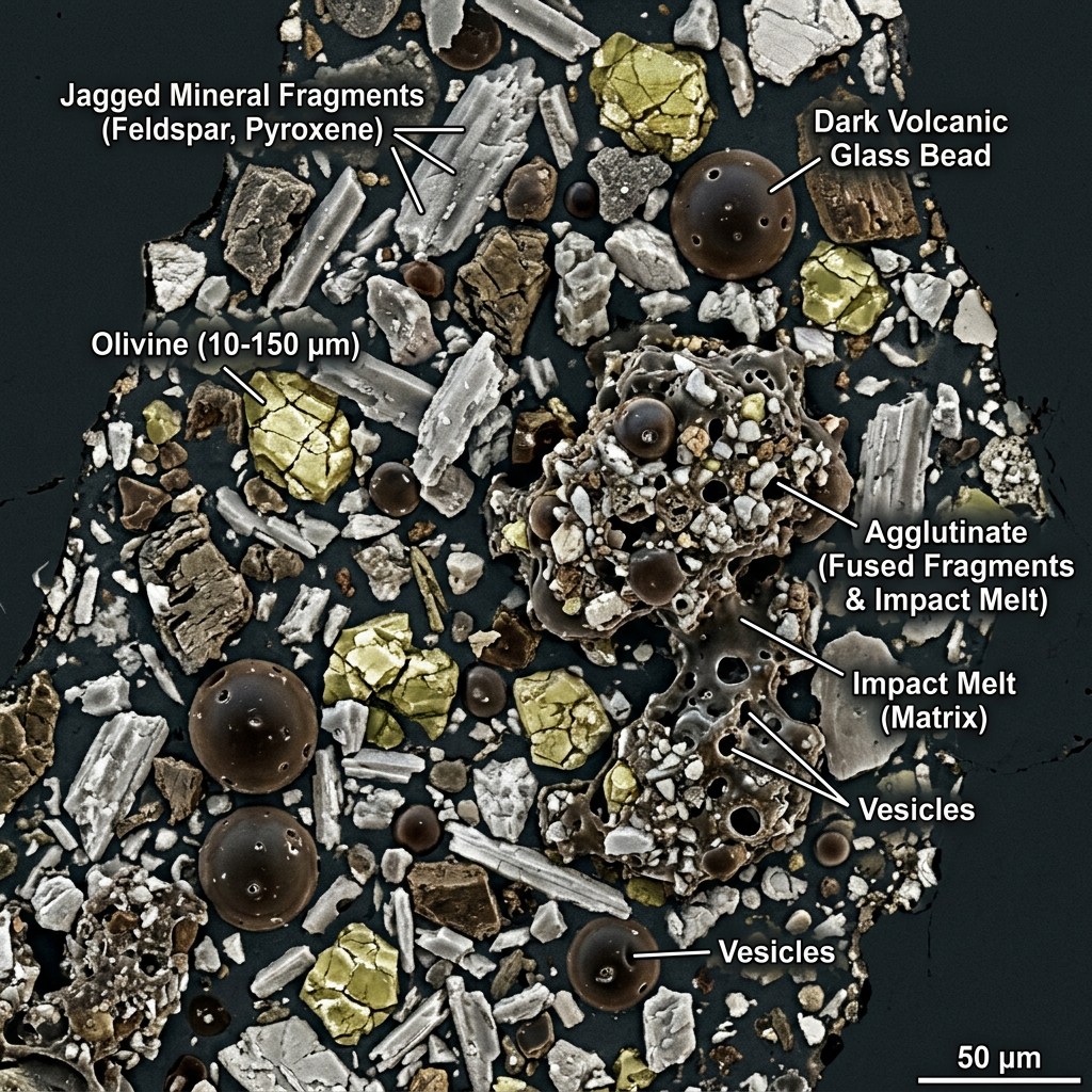 Apollo 11 Lunar Regolith (Sample 10084)