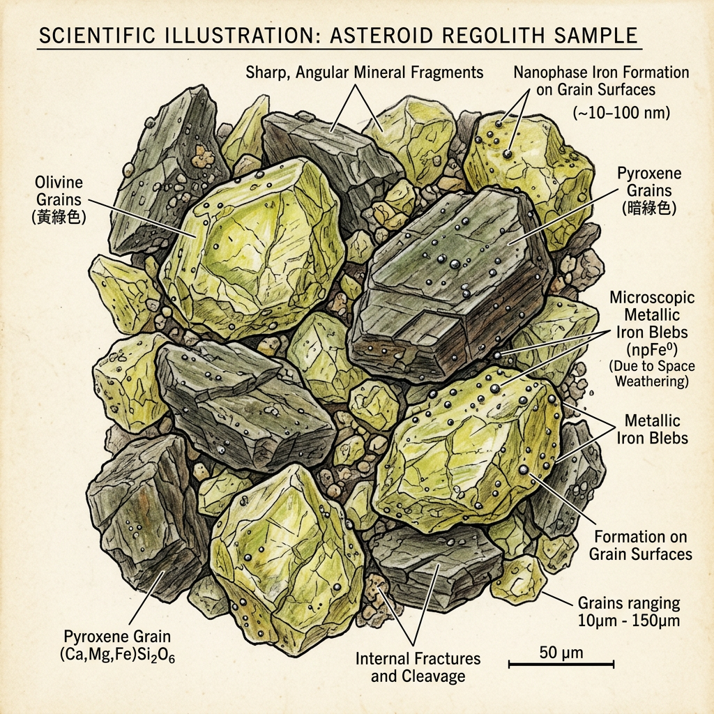 Itokawa Regolith