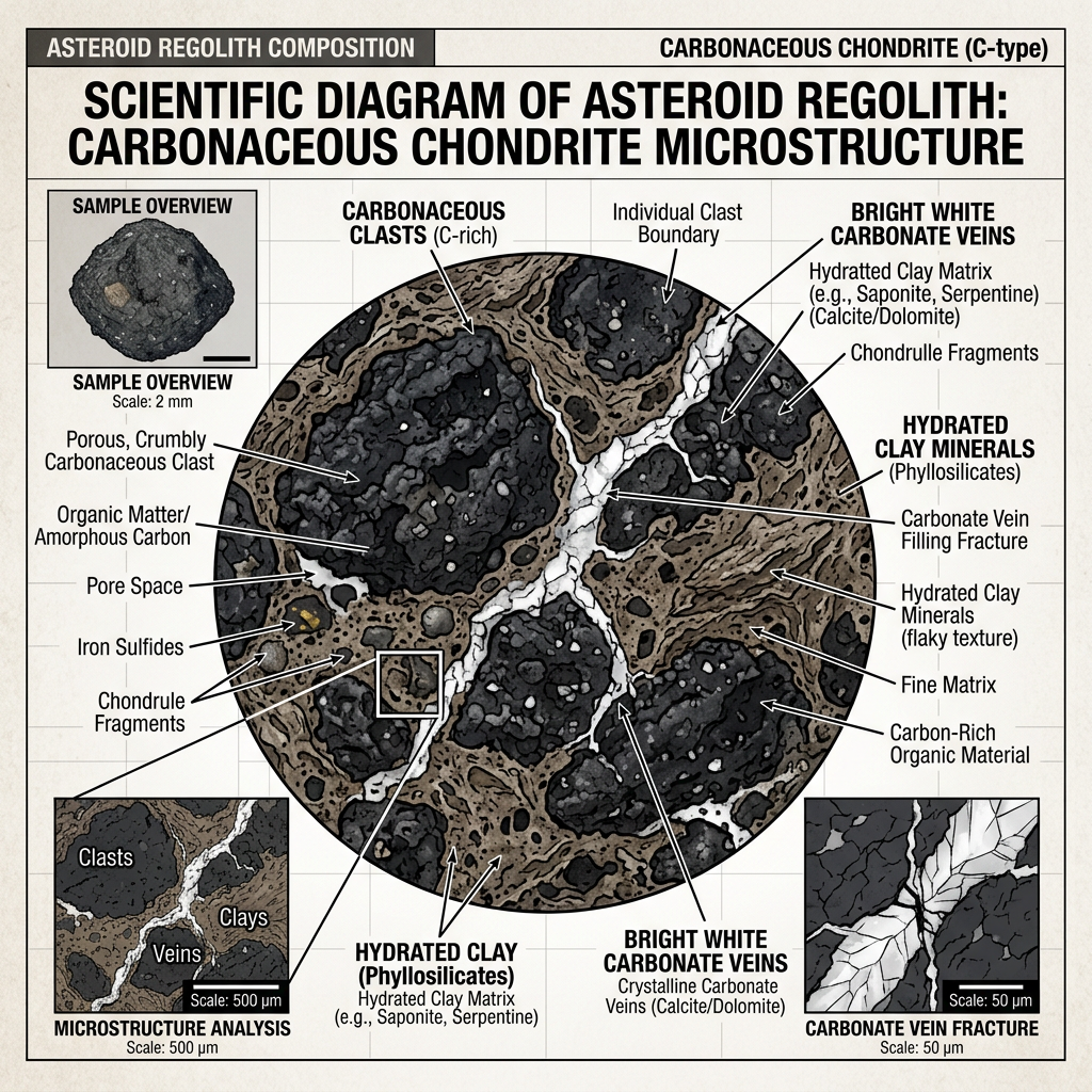 Bennu Regolith (Nightingale Site)