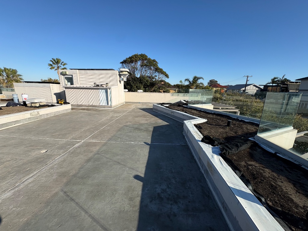 Insulated Flat Roof with Electronic Leak Detection — PVC Membrane
