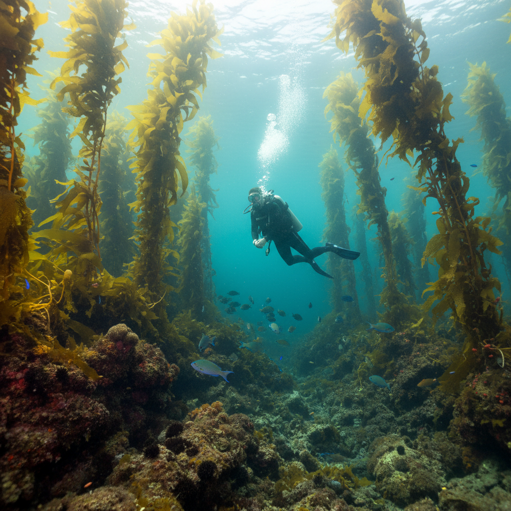 Threads of Gold: How to Navigate, Read, and Respect a Kelp Forest Dive