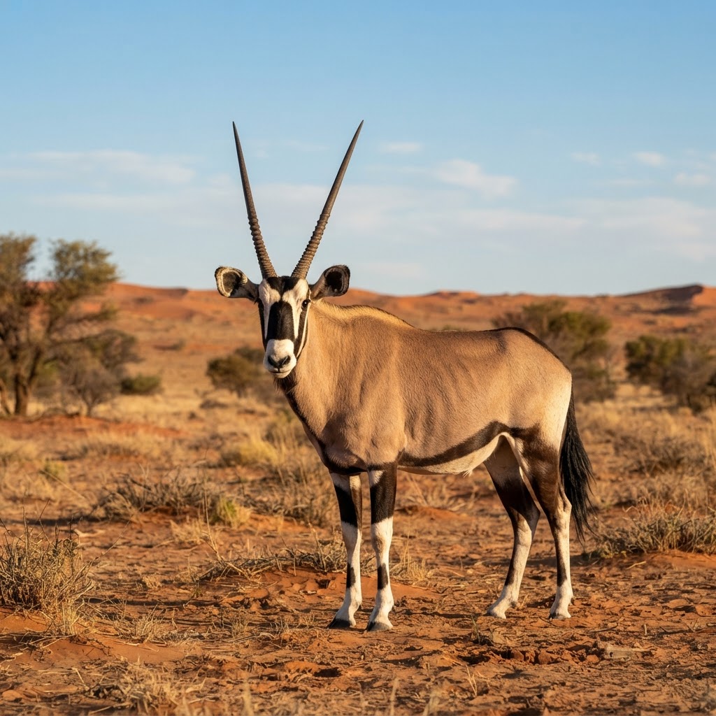 Kalahari Gemsbok (R.S.A., Botswana, Zimbabwe)