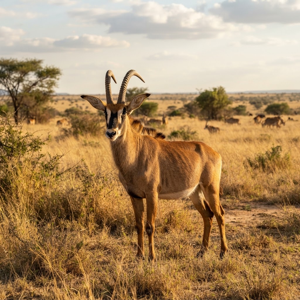 Western Roan Antelope