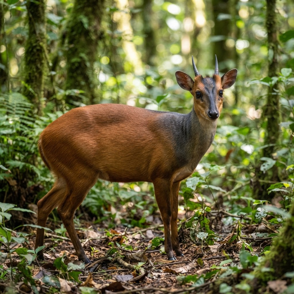 Red-flanked Duiker