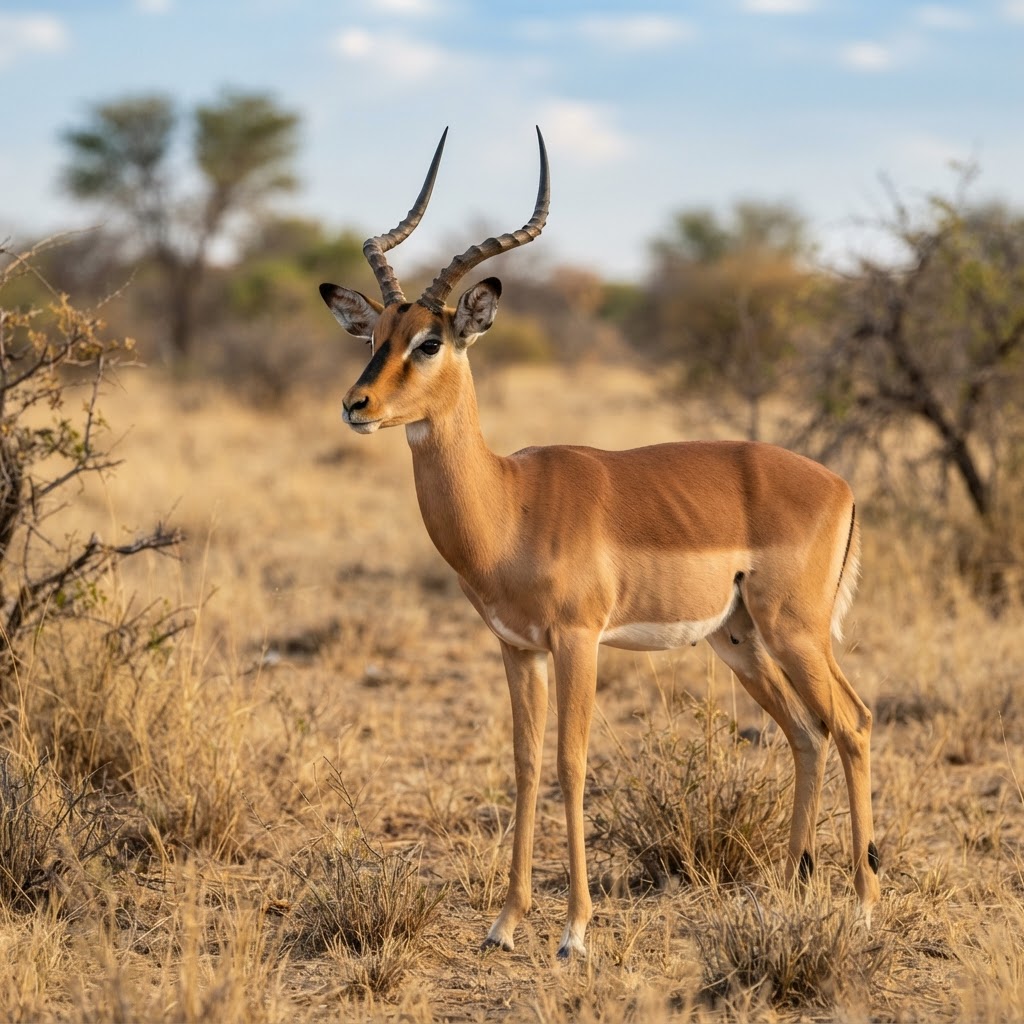 Angolan or Black-faced Impala